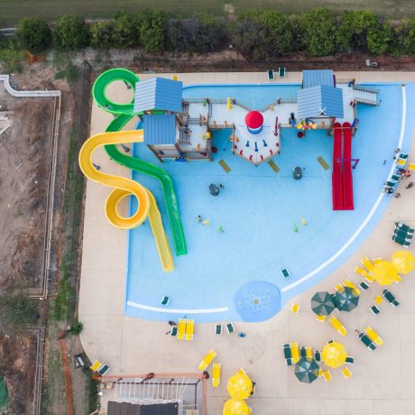 Aerial Water Park