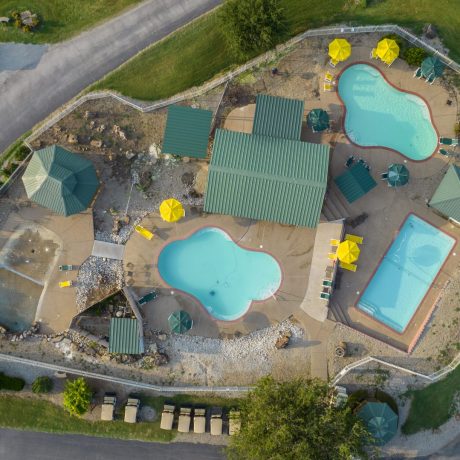 Aerial View Pools Image