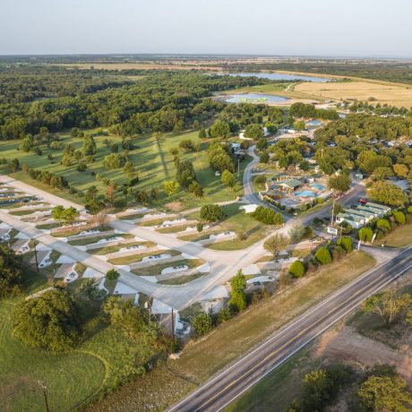 Aerial View of Park