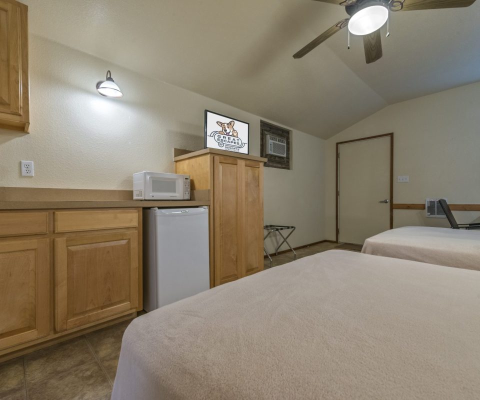 Cabin Beds Kitchenette Image